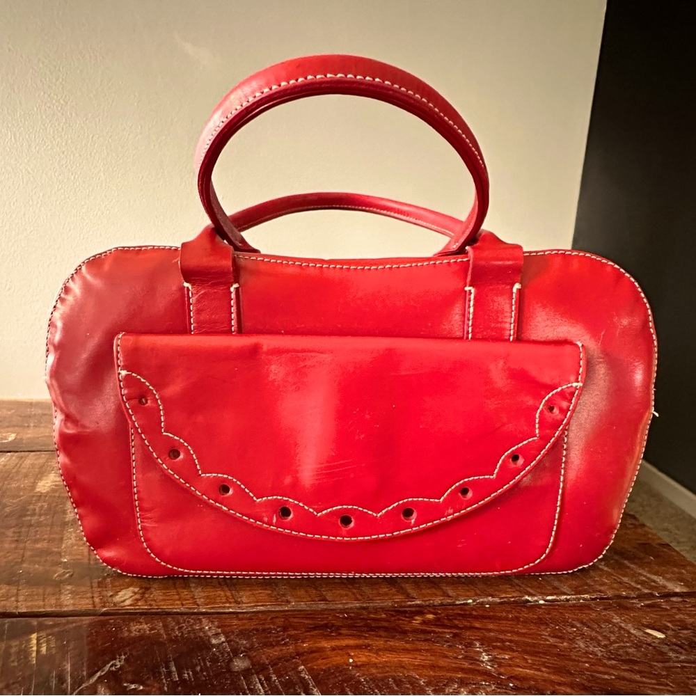 Neutralizer, Red Vintage purse